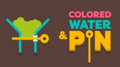 Color Water And Pin
