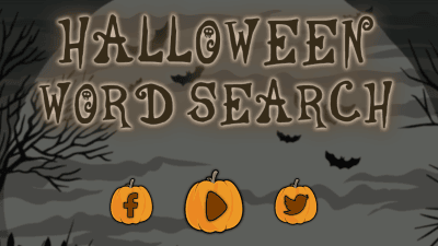 Halloween Word Search